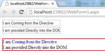 ng-transclude directive
